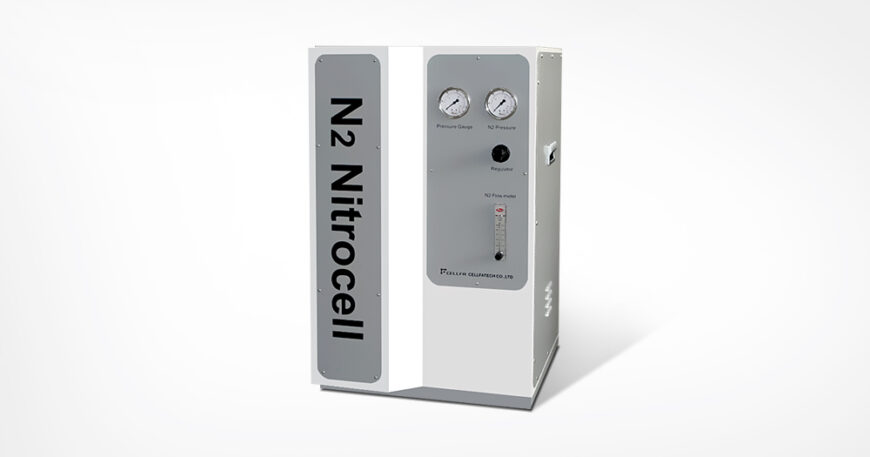 Cellfa GX-N150H1D~4D | GX-N200H1D~4D | GX-N1502DF 고순도 질소발생기 — 청정하고 안정적인 N₂ 생성 시스템. 이미지