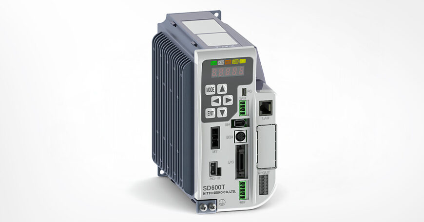 SD600T Series - <br>실시간 데이터 분석·연동 기능 | CELLFA 니또세이코 SD600T 시리즈 컨트롤러 본체 이미지. 전면에 디지털 디스플레이, Ethernet 포트, 제어 인터페이스가 배치된 산업용 체결 제어 장치.
